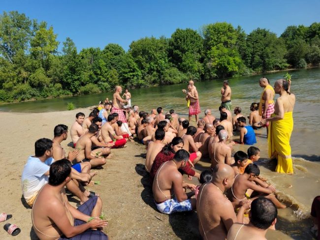 भुटानी अमेरिकनहरुले ओहायोमा मनाए जनैपूर्णिमा