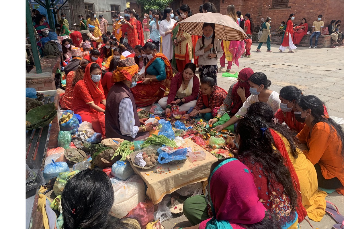 गोदान, पूर्णपात्र गरी साउने सोमबार व्रत समापन