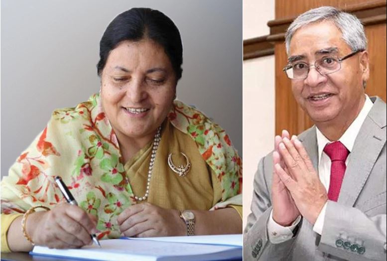 राष्ट्रपति र प्रधानमन्त्रीद्वारा पाकिस्तानी समकक्षीलाई शुभकामना