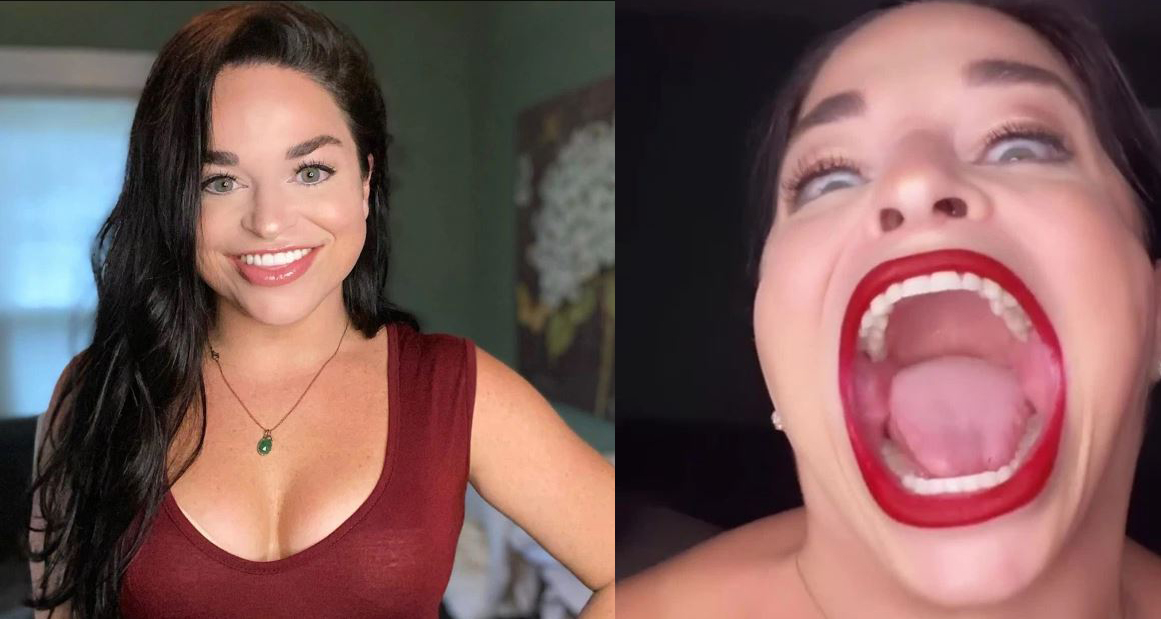 टिकटक स्टारले सबैभन्दा ठूलो मुख खोलेर गिनिज बुकमा नाम लेखाइन्