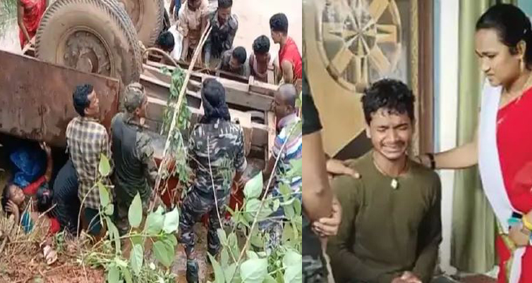 दुर्घटनापछि उद्धार गरिरहेका जवानको हातमा आफ्नै आमाको लाश आयो, आमा परेको थाहा थिएन