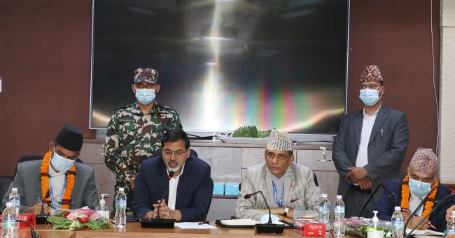 नवनियुक्त सचिवलाई अर्थ मन्त्रालयमा स्वागत