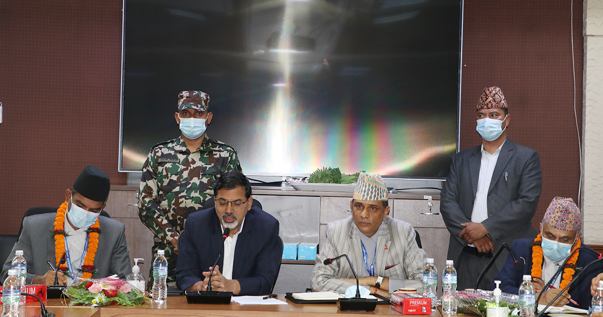 नवनियुक्त सचिवलाई अर्थ मन्त्रालयमा स्वागत