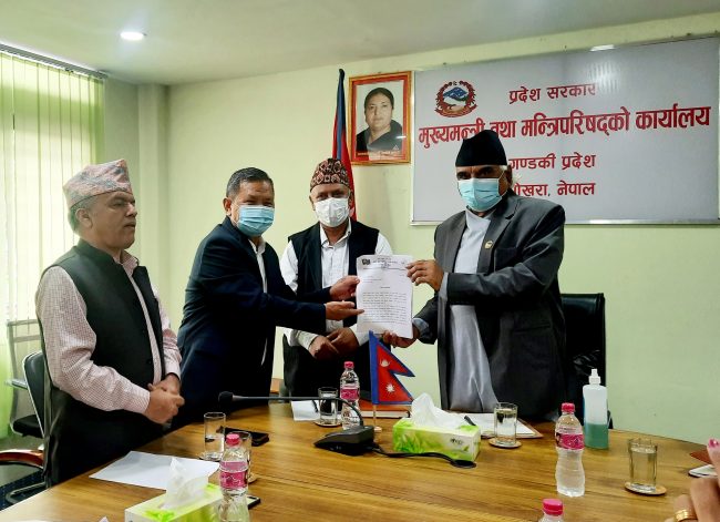 मुख्यमन्त्रीलाई एमालेको ध्यानाकर्षण