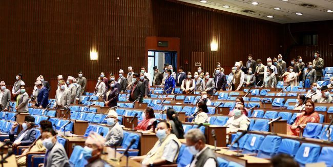 प्रतिनिधिसभा बैठकः दार्चुला घटनाको सत्यतथ्य सार्वजनिक गर्न सांसदको माग