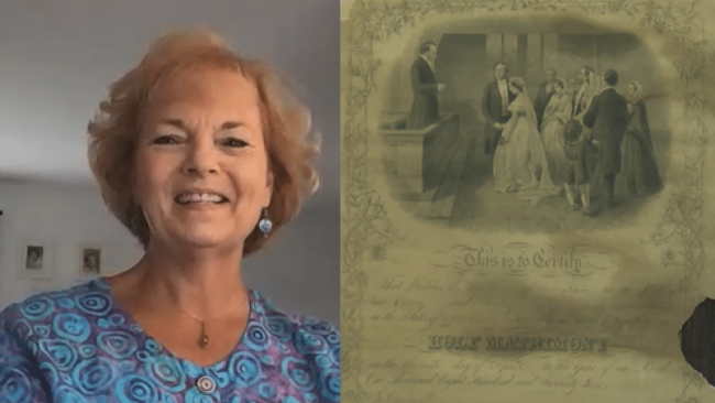 बिहेको १४६ वर्षपछि दम्पतीकी पनातिनीलाई दिइयो विवाह दर्ता प्रमाणपत्र, संग्रहालयमा राखिने