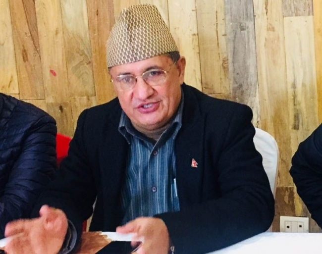 भीम आचार्यलाई कोरोना पोजेटिभ