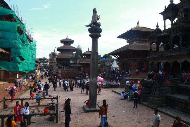 हनुमानढोका दरबार क्षेत्रमा बढ्न थाले पर्यटक