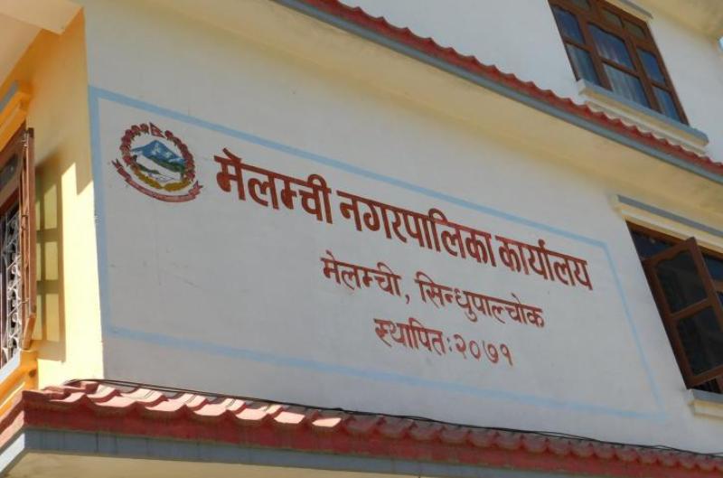 उच्च जोखिमका घरमा बस्ने तयारी नगर्न मेलम्ची नगरपालिकाको अपिल