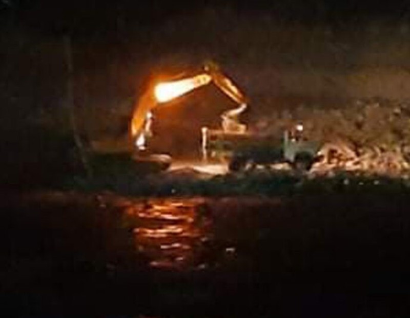 मध्यरातमा यसरी हुन्छ कालीगण्डकीको दोहन