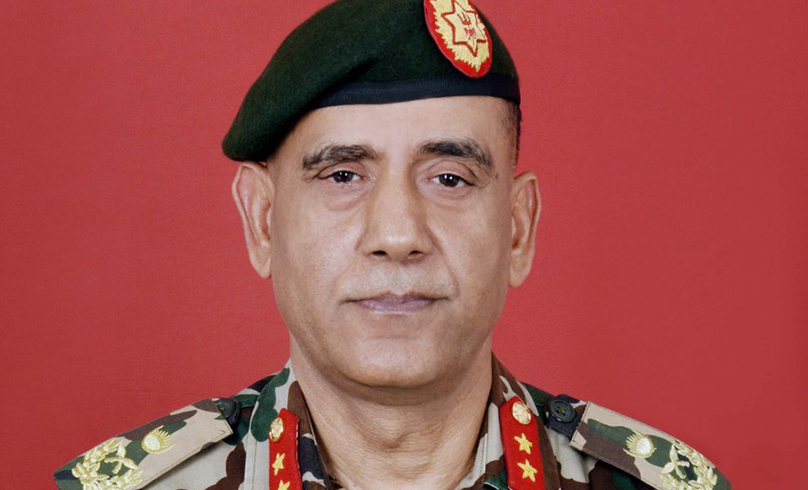 प्रभुराम शर्मा कामु प्रधानसेनापति नियुक्त