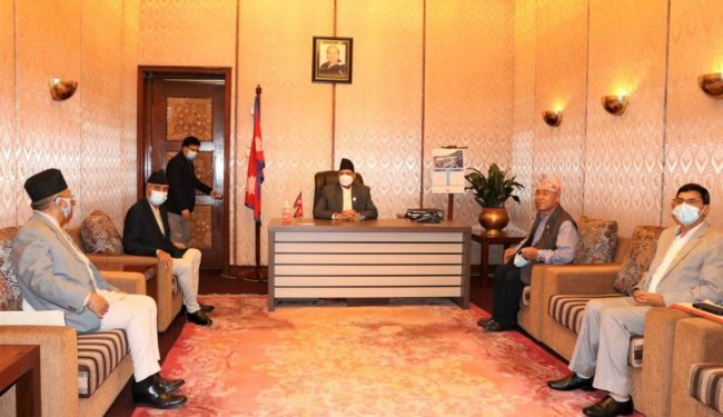 सदनलाई प्रभावकारी बनाउने बारेमा प्रधानमन्त्री र सभामुखबीच छलफल