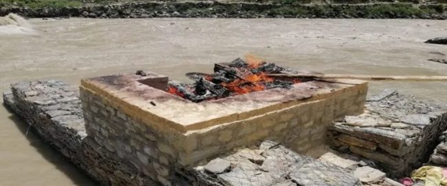 हुम्लामा पहिलोपटक बन्यो पक्की घाट