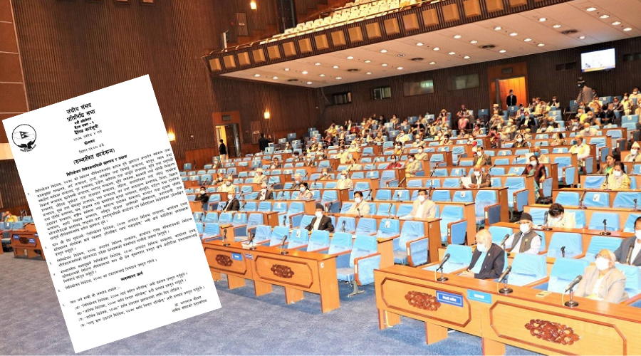 भोलि प्रतिनिधि सभा बैठक बस्दै, यस्ता छन् कार्यसूची