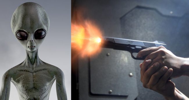होटलमा झ्यालबाहिर ‘एलियन’ देखे, त्यसपछि अन्धाधुन्ध गोली चलाउन थाले
