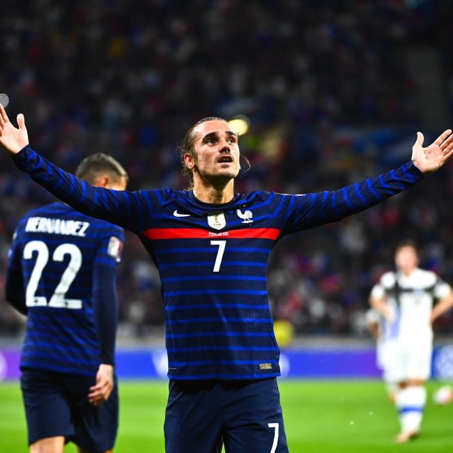 ग्रिजम्यानको दुई गोलमा फ्रान्सले फिनल्याण्डलाई हरायाे