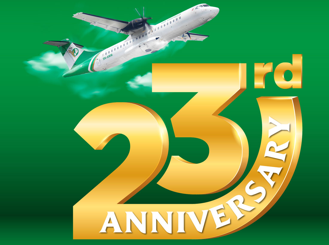 यती एयरको २३ वर्ष पूरा