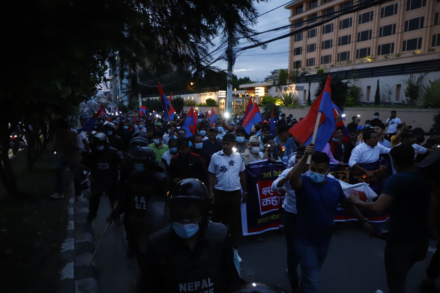 युवा संघको टर्च र्‍याली