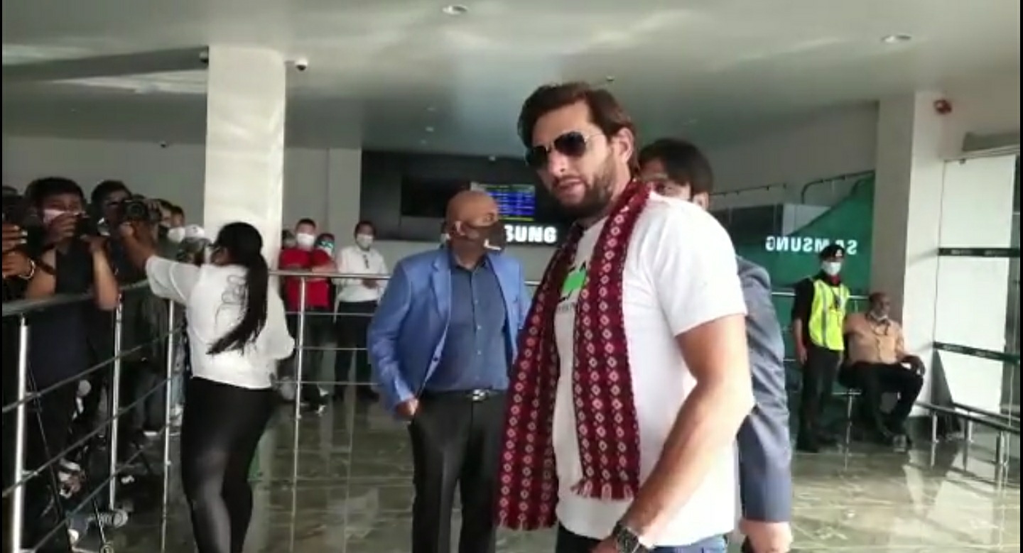 पाकिस्तानी क्रिकेटर अफ्रिदी नेपालमा