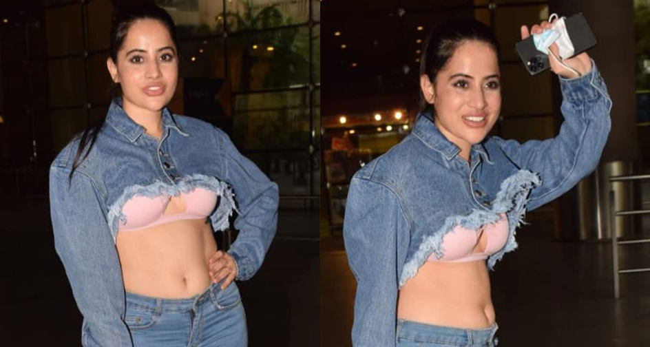 ब्रा देखाउँदै एयरपोर्ट पुगिन् अभिनेत्री (तस्वीरहरु)