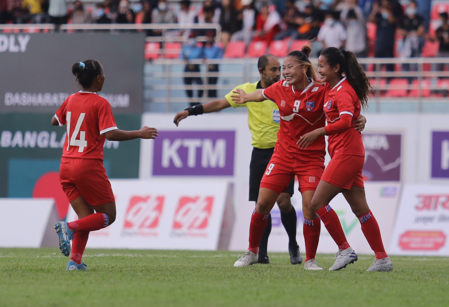 बंगलादेशविरुद्ध नेपाल २/१ ले विजयी