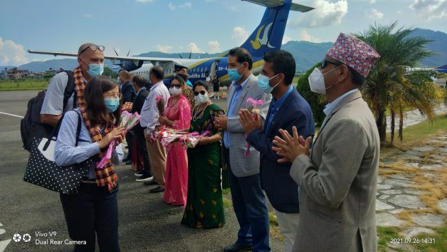 १० देशका राजदूत पोखरामा, अमेरिका र चीनका आएनन्