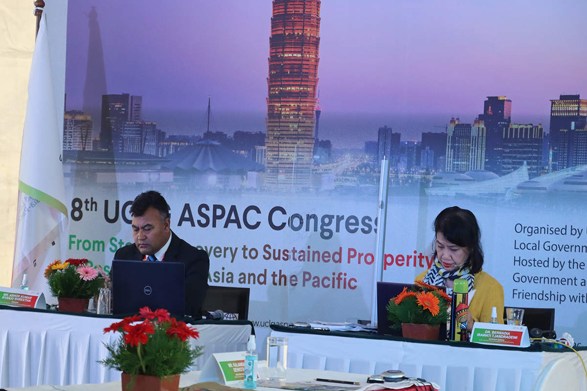 कोभिड महामारी र स्थानीय सरकारको भूमिका लगायतका प्रस्तावहरु पारित गर्दै यूसिजिएलको आठौं सम्मेलन सम्पन्न