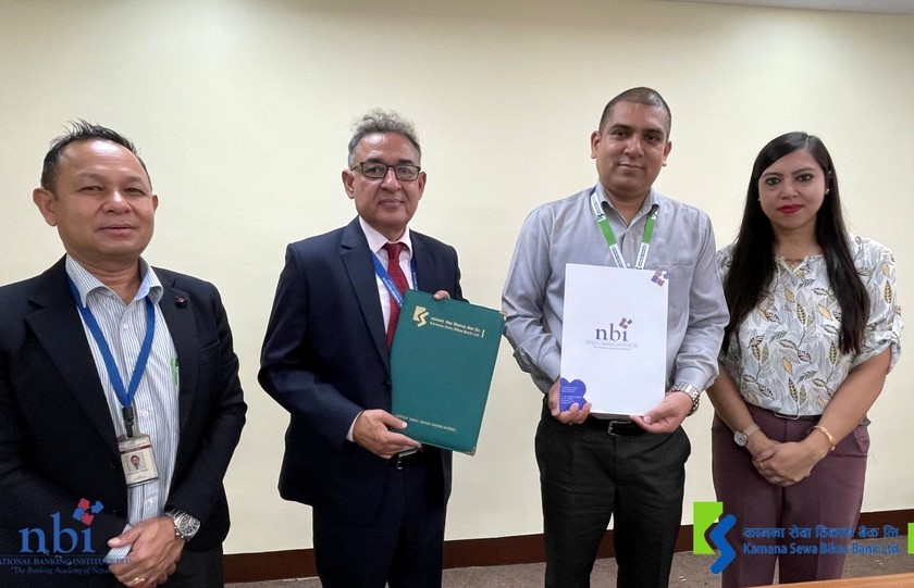 एनबीआईले कामना सेवाका कर्मचारीलाई तालिम उपलब्ध गराउने