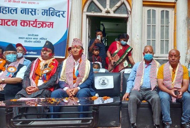 सम्पदा पुनर्निर्माणको अभियानमा छौँः मेयर शाक्य