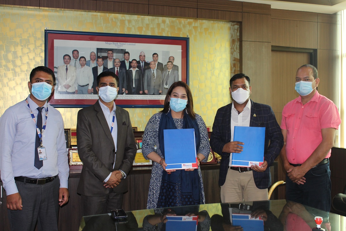 साना विद्युतीय यातायात व्यवसायीलाई मेगा बैंकको सहुलियत कर्जा