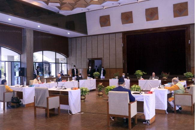 सभामुखले बोलाएको सर्वदलीय बैठकमा एमाले अध्यक्ष ओली उपस्थित भएनन्