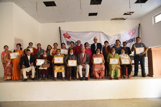 अहिलेको उपलब्धीलाई शतप्रतिशत बनाउन काम गर्नुपर्नेछ:प्रमुख शाक्य