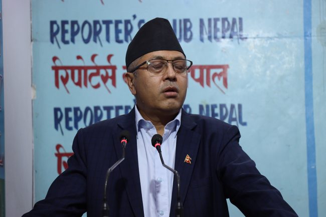 एमसीसीबारे हामीले कुनै धारणा बनाएका छैनौं: डा. राजन भट्टराई