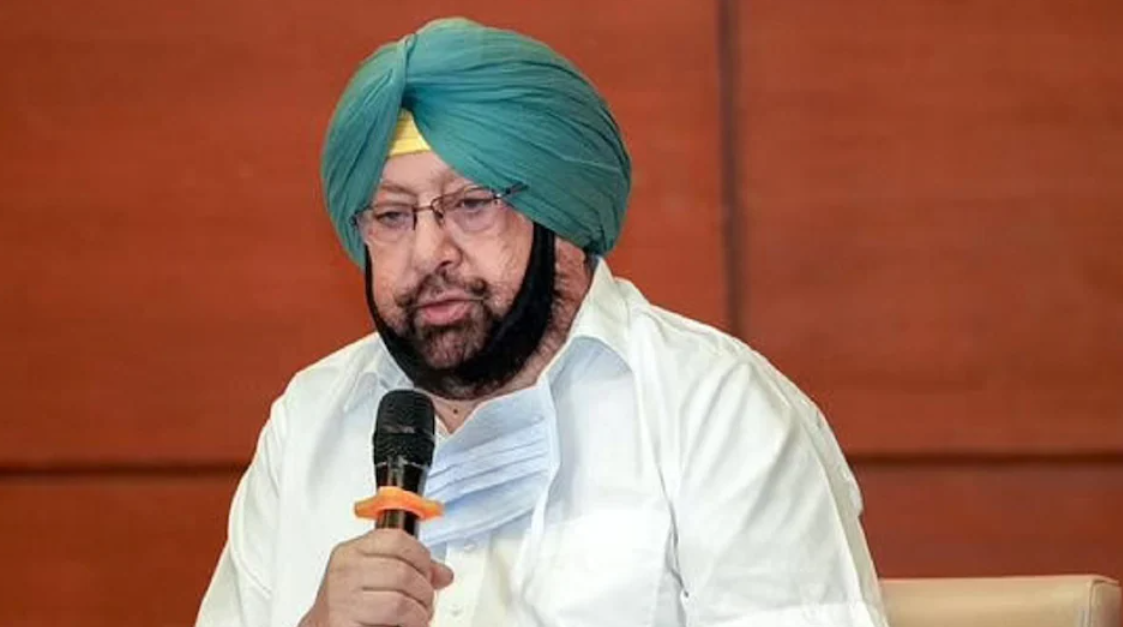 पञ्जाबका मुख्यमन्त्री क्याप्टेन अमरिन्दर सिंहद्वारा राजीनामा
