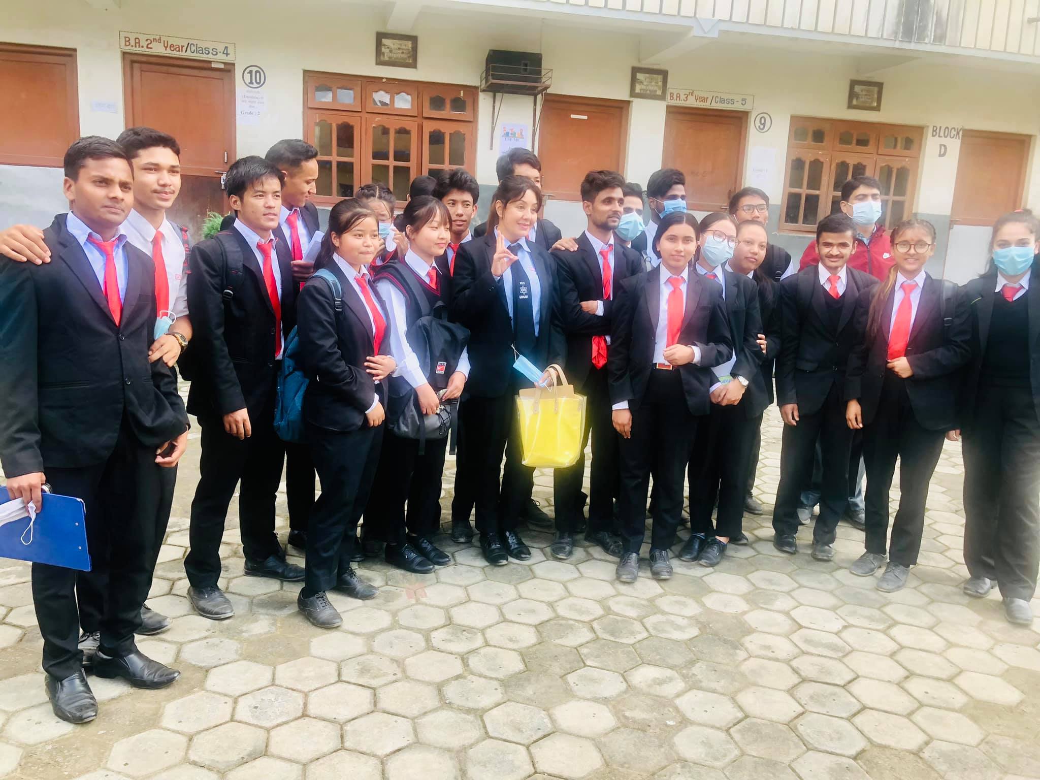 कक्षा १२ लाई करिश्मा मानन्धरको गुडबाई