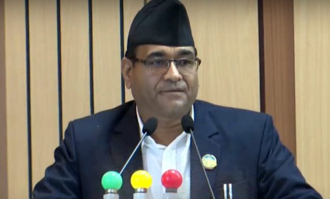 लम्बिनी प्रदेशमा मन्त्री हेरफेर