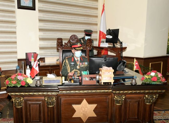 नवनियुक्त प्रधानसेनापति शर्माले  नेपाली सेनाकाे नेतृत्व सम्हाले