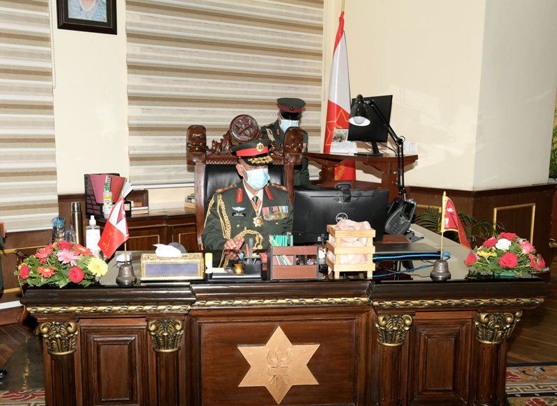 नवनियुक्त प्रधानसेनापति शर्माले  नेपाली सेनाकाे नेतृत्व सम्हाले