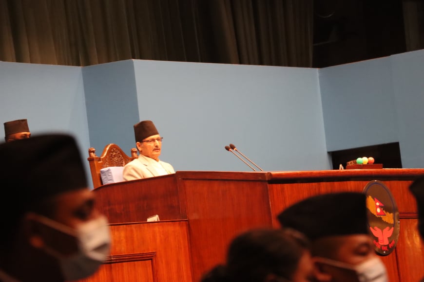 संसदको दोस्रो बैठक पनि १५ मिनेटका लागि स्थगित