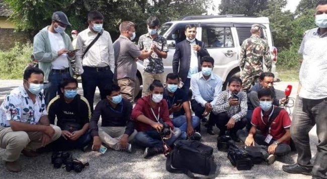 मन्त्रीको शपथ ग्रहणमा पत्रकारलाई प्रवेश निषेध