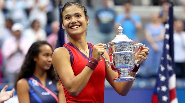 १५० औं बरियताकी १८ वर्षकी किशोरीले युएस ओपन टेनिसको उपाधि जितेर इतिहास रचिन्
