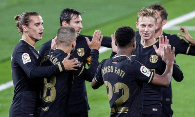 लेभान्तेमाथि बार्सिलोनाको सहज जित