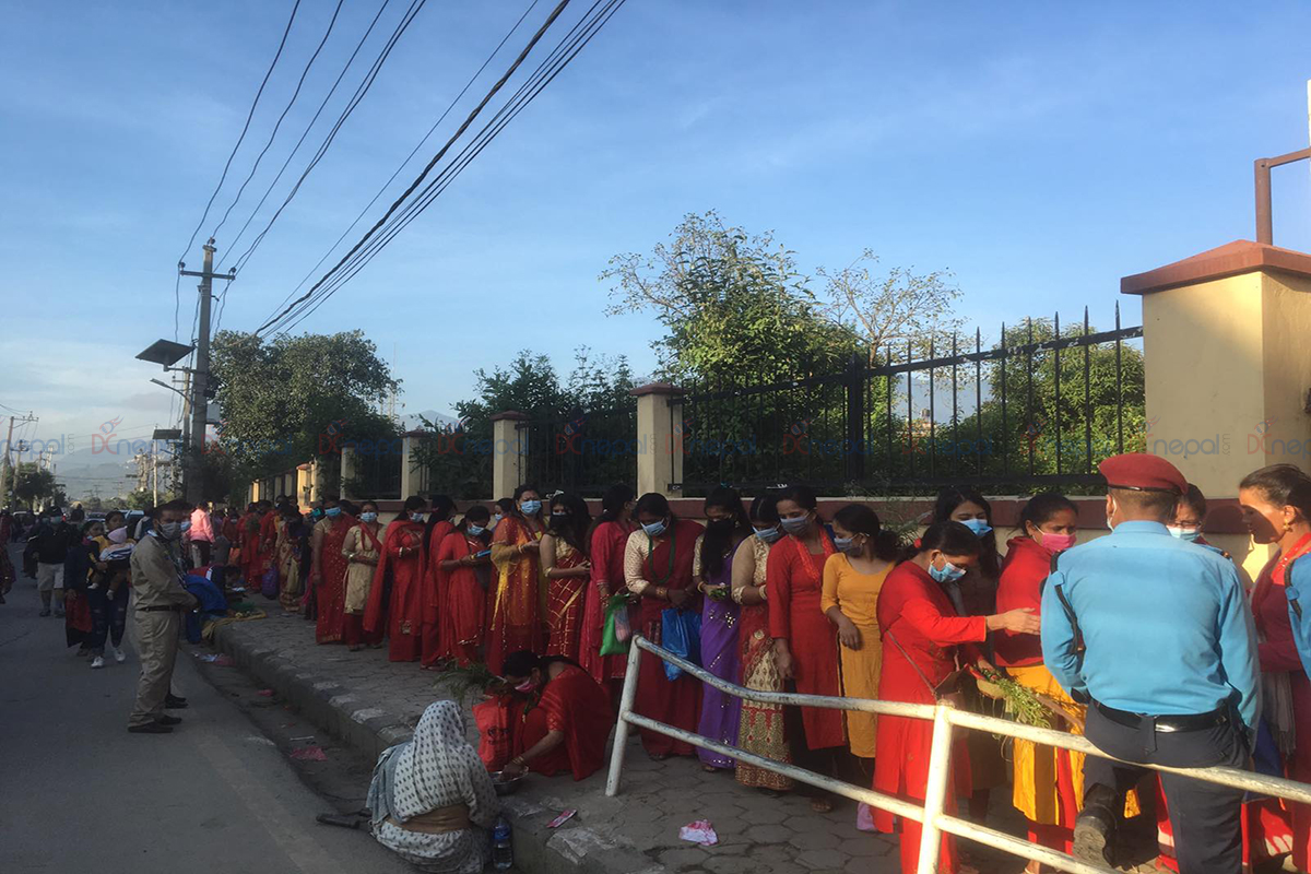 सप्तऋषिको पूजा आराधना गरी मनाइँदै ऋषिपञ्चिमी (फाेटाे फिचर)