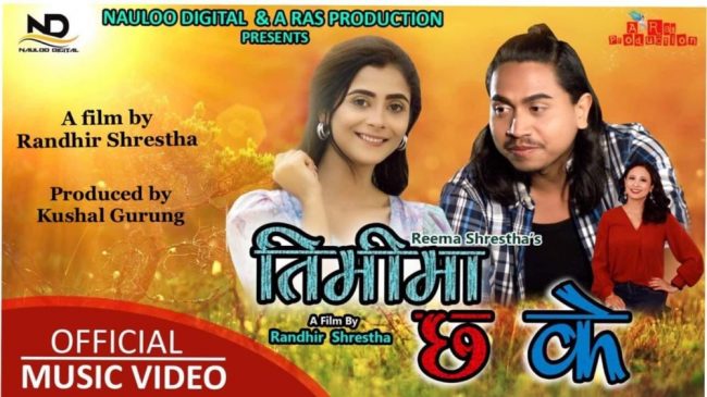 गीतकार रीमा श्रेष्ठको “तिमीमा छ के ?” सार्वजनिक (भिडियो)