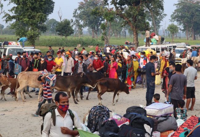 दुई सातामा ३४ हजार नेपाली स्वदेश फर्किए
