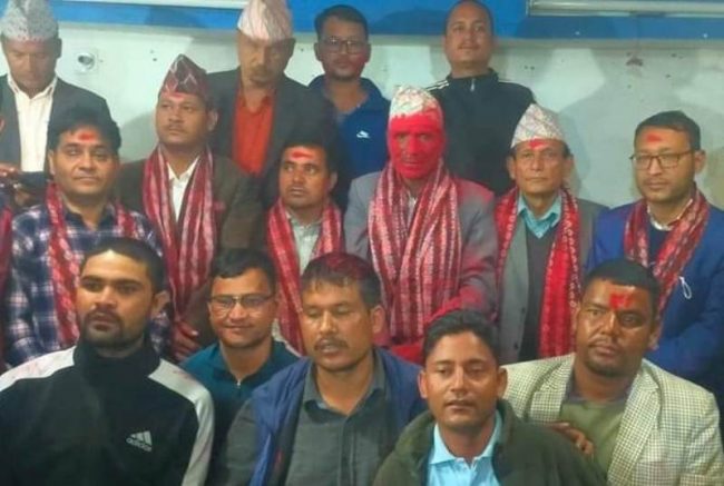 कांग्रेस कालीकोटकाे सभापतिमा शाही