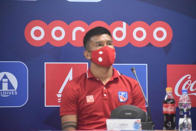 श्रीलंकासँग तीन अंकको लागि खेल्छौं : कप्तान किरण चेम्जोङ