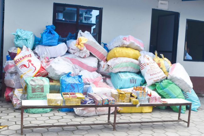 कुपण्डोलमा भण्डारण गरिएको २० लाखको पटाकासहित एक जना पक्राउ