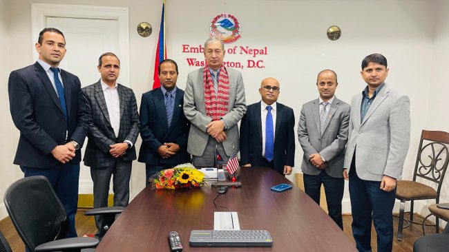 अमेरिकाका लागि नेपाली राजदूत खतिवडा नेपाल फर्किए
