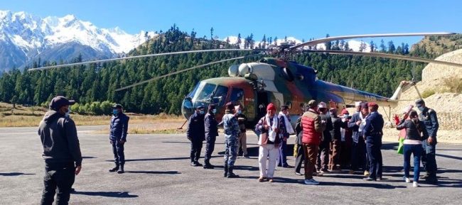 कर्णाली करिडोरको संसदीय टोलीद्वारा अनुगमन